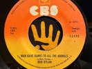 BOB DYLAN - Man Gave Names To All Animals / When He Returns - COSTA RICA 45