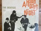 The BEATLES - A HARD DAY'S NIGHT early VINYL LP with insert - JAPAN