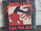 Metallica - Kill 'Em All 1988 US RE SP - Vinyl Record LP Album Speed Metal G+