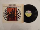 THE KINKS KINKDOM LP WILDLY RARE ORIG. 1965 1ST MONO TERRE HAUTE TRI-COLOR LABEL