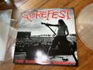 GOREFEST -eindhoven insanity RARE 1ST PRESS CLEAR VINYL 1993 death metal