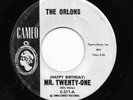 THE ORLONS 45RPM '61 CAMEO MR. TWENTY-ONE KILLER DOO WOP BALLAD PROMO VG+++