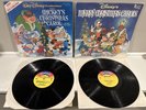2x VINYL RECORD DISNEYLAND WALT DISNEY MICKEY'S CHRISTMAS CAROL 51-3004 & BOOK