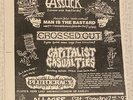 FIESTA GRANDE #1 Flyer ASSUCK CROSSED OUT PLUTOCRACY CAPITALIST CASUALTIES MITB