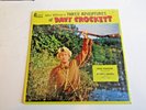 1-LP-FESS PARKER-BUDDY EBSEN-THREE ADVENTURES OF DAVY CROCKETT-WALT DISNEY-NEW