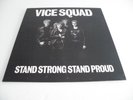 VICE SQUAD  'STAND STRONG STAND PROUD' LP UK EMI / RIOT CITY 1982 PICTURE INNER