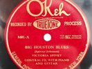 Victoria Spivey - Big Houston Blues / Got the Blues So Bad 78 RPM OKeh 8401 V