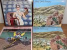 Little Feat Dixie Chicken Time Loves A Hero Down On The Farm 4 LP’s Vinyl Record