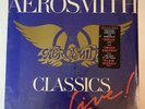 AEROSMITH VINYL  SEALED  CLASSICS LIVE W/HYPE