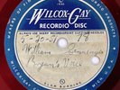 1951 Wilcox Gay Recordio Disc Presidents McKinley Taft + Cross of Gold Speech J1