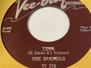 THE SPANIELS TINA/GREAT GOOGLEY MOO Vee-Jay 278 R&B Vocal Group Doo Wop Legends