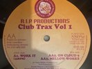 R.I.P. Productions - Club Trax Vol 1 UK Garage Vinyl Record