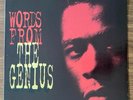 Words From The Genius Lp - Cold Chillin' Records 1994 hip hop Wu-Tang Clan GZA