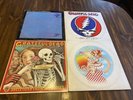 Grateful Dead LP Lot-Europe-Steal Your Face-Skeletons In The Closet-Exc. Vinyl