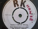 Fela Ransome Kuti and His Koola Lobitos Special RK3 RARE HIGHLIFE AFROBEAT 45