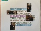 Milstein/Leinsdorf  Beethoven Violin Concerto  EMI Columbia SAX 2508 Blue/Silver