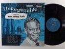 NAT KING COLE Unforgettable CAPITOL LP VG+ mono x