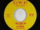 Crossover Soul 45 - Persians - I Don't Know How - GWP - VG++