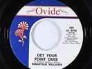 Crossover Soul 45 - Sebastian Williams - Get Your Point Over - Ovide - VG++
