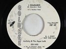 Northern Soul 45 - Anthony & The Aqua Lads - I Remember - Gold Bee