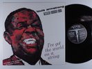 LOUIS ARMSTRONG I've Got The World.. VERVE LP VG++/VG+ 180g audiophile reissue x
