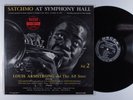 LOUIS ARMSTRONG Satchmo At Symphony Hall DECCA LP VG+ mono x