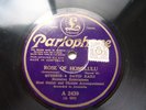 Queenie & David Kaili 78 Record Grade E- Breeze & Rose of Honolulu