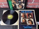 The Beatles Let It Be LP 1970 Japan 1st PRESS Vinyl Promo Poster OIS Record OBI