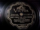 Piedmont Log Rollers- EX SHELLAC - Don't Forget Me Little Darling (1928)
