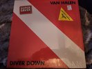Van Halen  Diver Down 1st Press Original Shrink Hype Sticker Vinyl Record