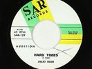 Northern Soul/Popcorn 45 - Jacki Ross - Hard Times - SAR - VG+