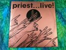 JUDAS PRIEST   Priest...Live   Promo Original Embossed Cover (VG) 2 LP Vinyl VG+
