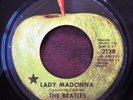 Beatles 45 UNDOCUMENTED Lady Madonna Apple w/Star, NO SERRATIONS NM