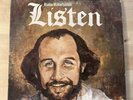 ROBIE ROBICHAUD'S Listen LP Original 1976 Private Folk Funk AOR Audem EX