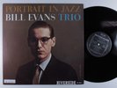 BILL EVANS TRIO Portrait In Jazz RIVERSIDE LP NM japan 1976 reissue x