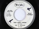 Northern Soul R&B 45 - 5 Royales - They Don't Know - Vee-Jay - VG+