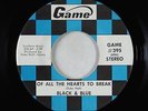 Sweet Soul 45 - Black & Blue - Of All The Hearts - Game VG++ single-sided promo