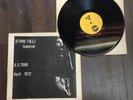 JETHRO TULL/TICKETRON - U.S. TOUR - APRIL 1972 - LP SAMPLE VINYL RECORD