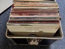 rap hip hop vinyl bundle 55 rare / demo orginal records and Flight case