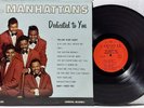 THE MANHATTANS Dedicated To You LP CMLP-201 Carnival Doo Wop R&B Sixties