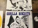 Gorilla Biscuits Banana Yellow Press With Insert And Two Covers