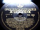 BEATLES PLEASE PLEASE ME Rarest Ever BLACK GOLD STEREO 1G/1R Dick James 1st Pres