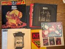 KISS THE ORIGINALS Japan 3 LP SET w/ OBI 2 booklet Card Sticker & PROMO STICKER
