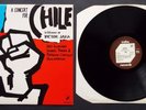 VARIOUS A CONCERT FOR CHILE IN MEMORY OF VICTOR JARA LP 1st UK PRESS HIFLY 25 A1