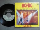 AC/DC Hells Bells / Rock and Roll ain't noise Pollution Single 7 45 Jahr 1980