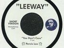 LEE, Pervis - You Don't Care (reissue) - Vinyl (limited 7