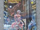 Iron Maiden - Somewhere In Time 1st Print Vinyl Record LP 1986