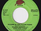 MAURICE MANDER & LEROY STAY CLEAN Pickem Up And Puttem Down DISCO funk 45 HEAR