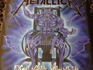 METALLICA fight metal with metal BLUE VINYL 3-LP