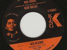 BEAU DOLLAR - Who Knows/Where The Soul Trees - King 6286 - James Brown Prod.